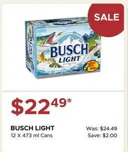 The Beer Store BUSCH LIGHT offer