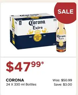 The Beer Store CORONA offer