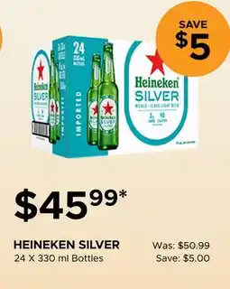 The Beer Store HEINEKEN SILVER offer