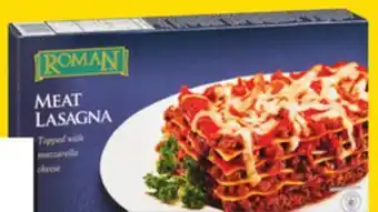 Giant Tiger Roman frozen entrée offer
