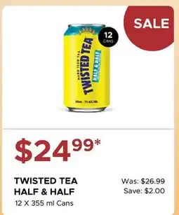 The Beer Store TWISTED TEA HALF & HALF offer
