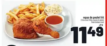 Metro REPAS DE POULET FRIT | FRIED CHICKEN MEAL offer
