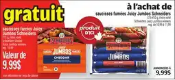 Metro SAUCISSES FARCIES | JUICY JUMBOS SCHNEIDERS offer
