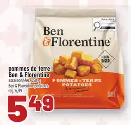 Metro POMMES DE TERRE BEN & FLORENTINE |BEN & FLORENTINE POTATOES offer