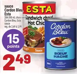 Metro SAUCE CORDONBLEU, ESTA | CORDON BLEU, ESTA SAUCE offer