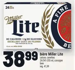 Metro BIÈRE MILLER LITE | BEER offer