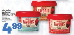 Metro MINI FONDUE AU CHOCOLAT CHOCOLATS FAVORIS | CHOCOLATS FAVORIS MINI CHOCOLATE FONDUE offer