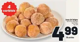 Metro TROUS DE BEIGNE | DONUT HOLES offer