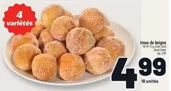 Metro TROUS DE BEIGNE | DONUT HOLES offer