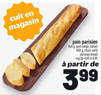 Metro PAIN PARISIEN | PARISIAN BREAD offer