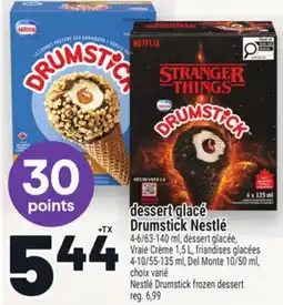 Metro DESSERT GLACÉ DRUMSTICK NESTLÉ | NESTLÉ DRUMSTICK FROZEN DESSERT offer