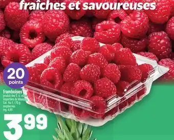 Metro FRAMBOISES | RASPBERRIES offer