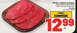Metro BIFTECKS SANDWICH ESCALOPES | SANDWICH CUTLET STEAKS offer