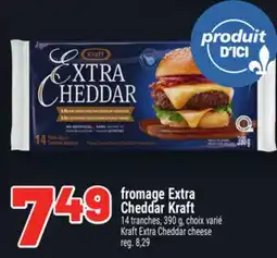Metro FROMAGE EXTRACHEDDAR KRAFT | KRAFT EXTRACHEDDAR CHEESE offer