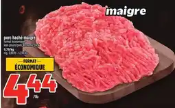 Metro PORC HACHÉ MAIGRE | LEAN GROUND PORK offer