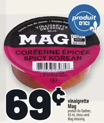 Metro VINAIGRETTE MAG | MAG DRESSING offer