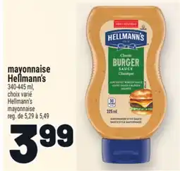 Metro MAYONNAISE HELLMANN'S | HELLMANN'S MAYONNAISE offer