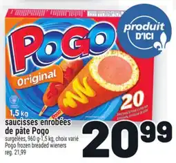 Metro SAUCISSES ENROBÉES DE PÂTE POGO | POGO FROZEN BREADED WIENERS offer