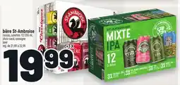 Metro BIÈRE ST‑AMBROISE | BEER offer