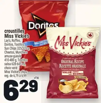 Metro CROUSTILLES MISS VICKIE'S | MISS VICKIE'S CHIPS offer