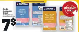 Metro DUO DE CHARCUTERIES OLYMEL | OLYMEL DUO DELI COLD CUTS offer