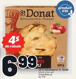 Metro TARTE BOULANGERIEST‑DONAT | ST-DONATBAKERY PIE offer