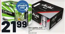 Metro BIÈRE LAGABIÈRE, ASAHI | BEER offer