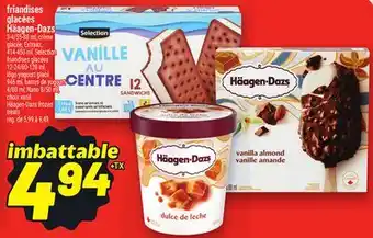 Metro FRIANDISES GLACÉES HÄAGEN-DAZS | HÄAGEN-DAZS FROZEN TREATS offer