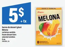 Maxi BARRES DE DESSERT GLACÉ MELONA | FROZEN DESSERT BARS, 8 un offer