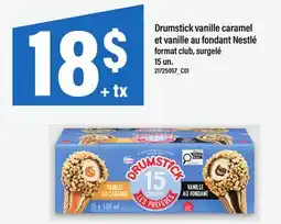 Maxi DRUMSTICK VANILLE CARAMEL ET VANILLE AU FONDANT NESTLÉ, 15 un offer
