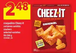 Maxi craquelins Cheez-It | crackers, 191/200 g offer