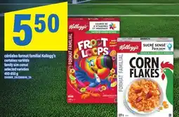 Maxi CÉRÉALES FORMAT FAMILIAL KELLOGG'S | FAMILY SIZE CEREAL offer