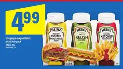 Maxi TRIO PIQUE-NIQUE HEINZ | PICNIC TRIO PACK offer
