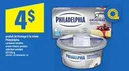 Maxi PRODUIT DE FROMAGE À LA CRÈME PHILADELPHIA | CREAM CHEESE PRODUCT, 227/250 G offer