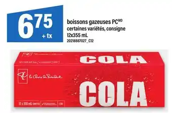 Maxi BOISSONS GAZEUSES PC offer
