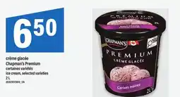 Maxi CRÈME GLACÉE CHAPMAN'S PREMIUM | ice cream offer