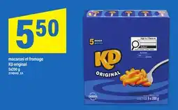 Maxi MACARONI ET FROMAGE KD ORIGINAL offer