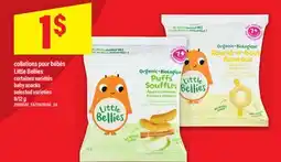 Maxi COLLATIONS POUR BÉBÉS LITTLE BELLIES | BABY SNACKS, 8/12 g offer