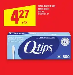 Maxi coton-tiges Q-tips | cotton swabs, 500 un offer