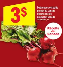 Maxi BETTERAVES EN BOTTE | BUNCHED BEETS offer