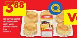 Maxi VOL-AU-VENT DUMAS | PASTRY SHELLS. 6 un offer