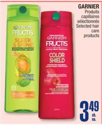 Jean Coutu GARNIER Selected hair care products offer