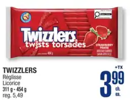 Jean Coutu TWIZZLERS Licorice offer