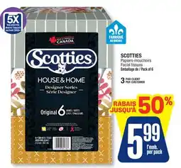 Jean Coutu SCOTTIES Facial Tissues offer