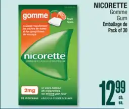 Jean Coutu NICORETTE Gomme offer