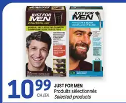 Uniprix JUST FOR MEN Produits sélectionnés/Selected products offer