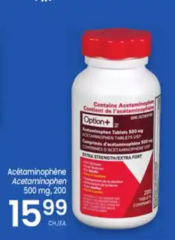 Uniprix OPTION+ Acétaminophène/Acetaminophen offer