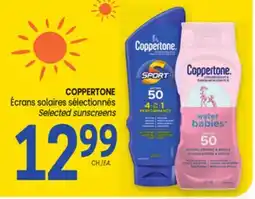 Uniprix COPPERTONE Écrans solaires sélectionnés/Selected sunscreens offer