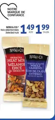 Uniprix NOSH & CO Noix sélectionnées/Selected nuts offer