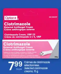 Uniprix Crèmes de clotrimazole sélectionnées/Selected clotrimazole creams offer